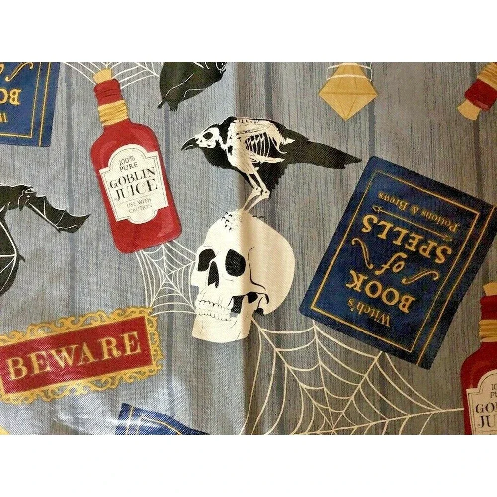 Halloween Vinyl Tablecloth 60